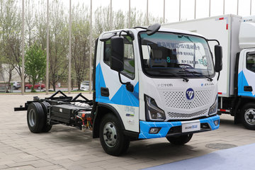 福田 智藍 4.5T 4.14米單排插電式混合動力廂式輕卡14.016kWh