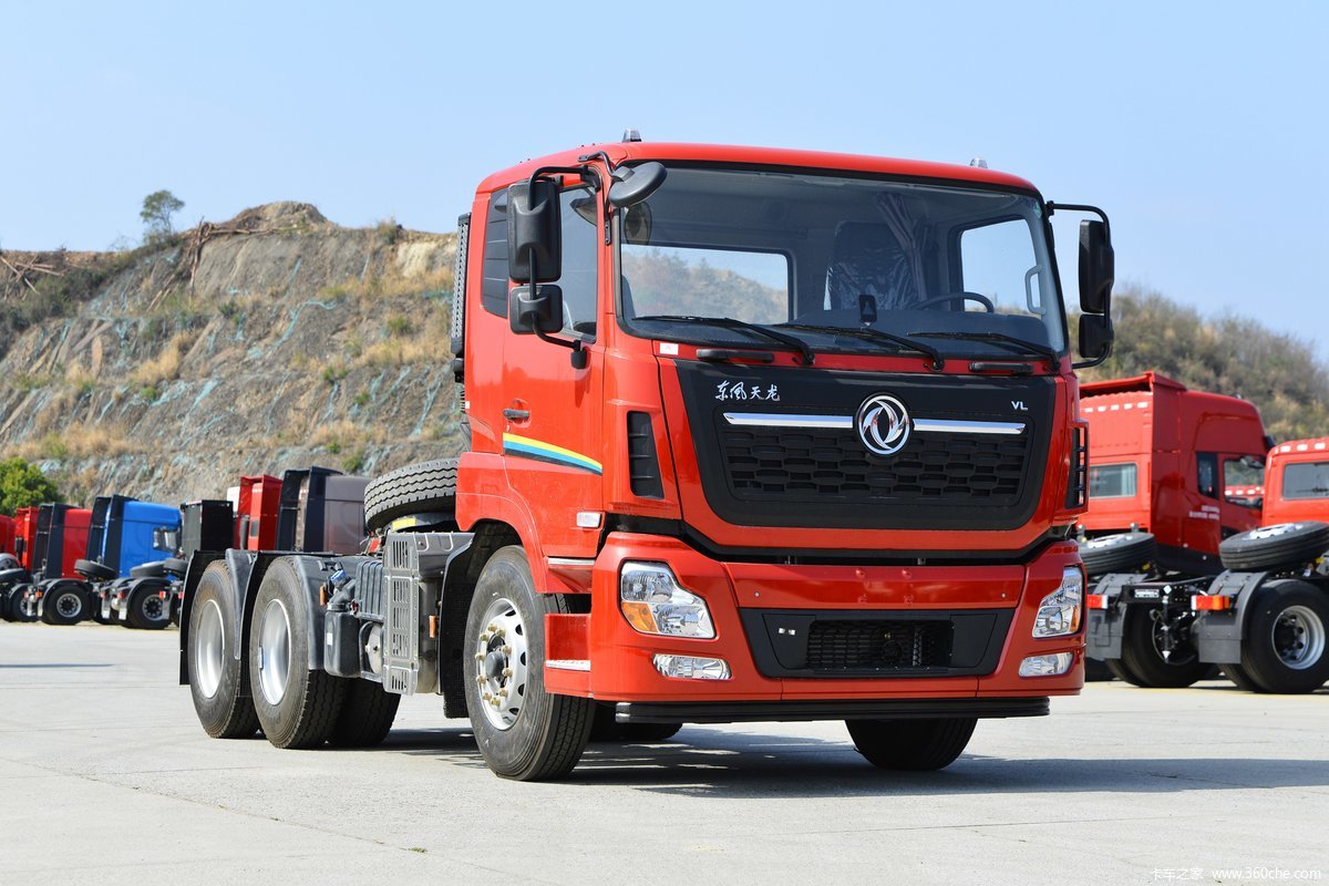 东风商用车 天龙VL重卡 480马力 6X4 牵引车(液缓)(东风14档)