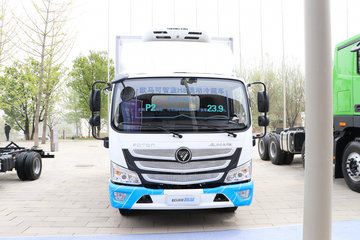 欧马可 智蓝HS 4.5T 4.08米插电式混合动力冷藏车(气刹)14.016kWh