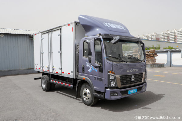 中国重汽HOWO 统帅 160马力 4.15米AMT自动档单排厢式轻卡(ZZ5047XXYG3215F144B)