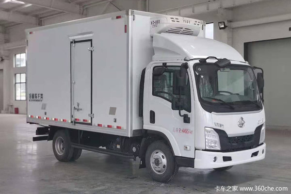 东风柳汽 乘龙L2 160马力 4X2 4.08米冷藏车(国六)(8档变速箱)(LZ5041XLCL2AC1)