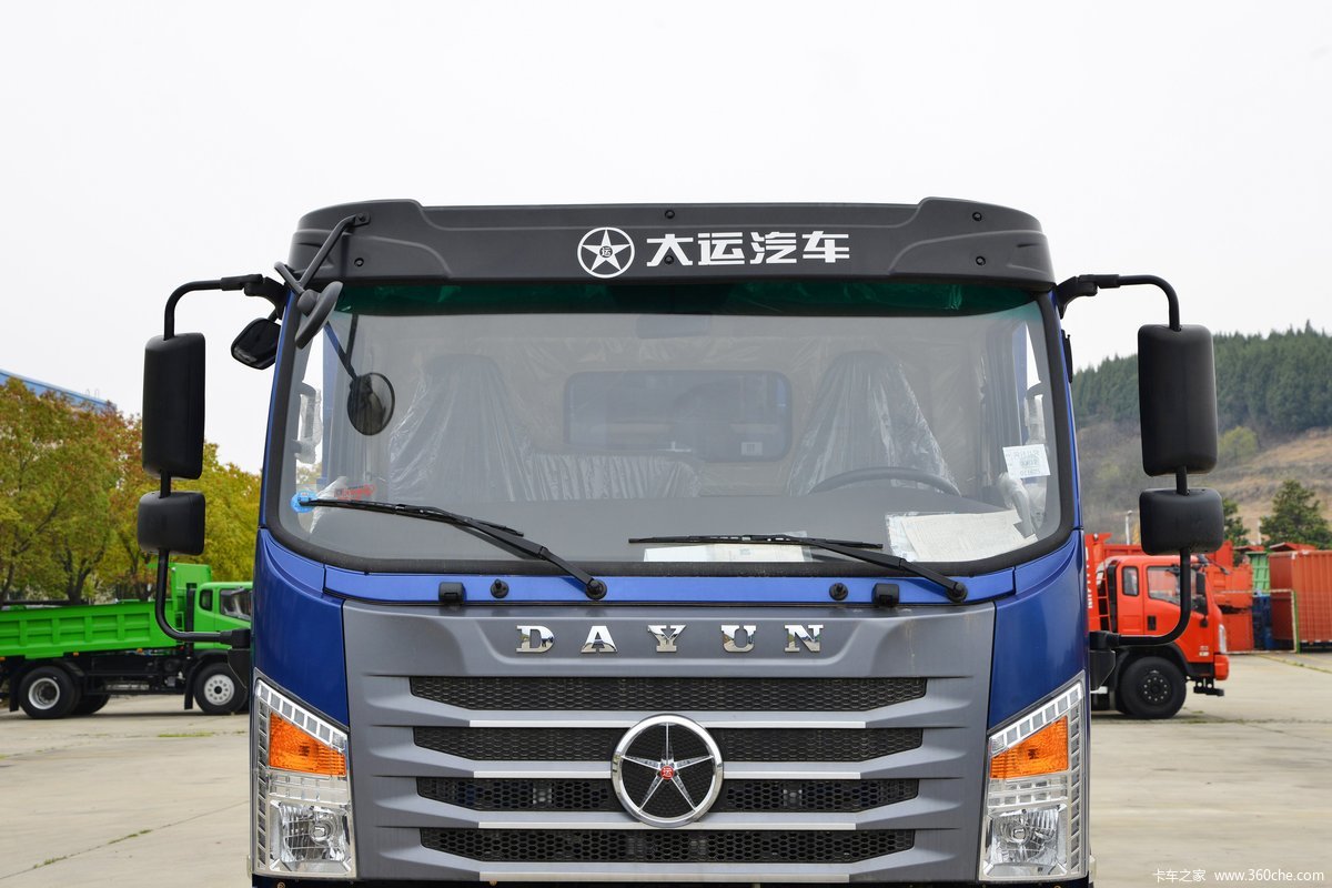 大运 G6 复合型 180马力 4X2 4米自卸车(法士特10档)(DYQ3181D6AB)外观                                                