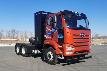 一汽解放 J6L中卡 6X4 纯电动半挂牵引车(CA4250P62T1BEVA6)423kWh