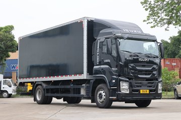 庆铃 五十铃巨咖 240马力 4X2 7.6米厢式载货车(QL5180XXYGTFRJ) 卡车图片