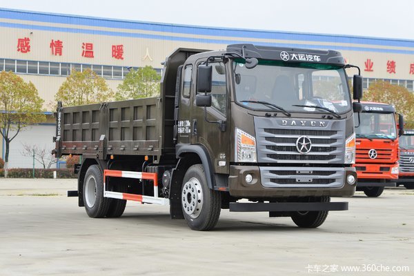 大运 G6中卡 184马力 4X2 5.2米自卸车(国六)(DYQ3111D6AD)