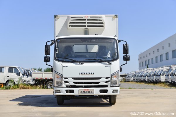 优惠0.3万 郑州市五十铃翼放EC冷藏车系列超值促销
