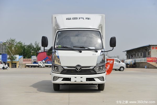 福田 奥铃M卡 2.0L 144马力 汽油 3.89米排半厢式小卡(BJ5031XXY4JV6-AB3)
