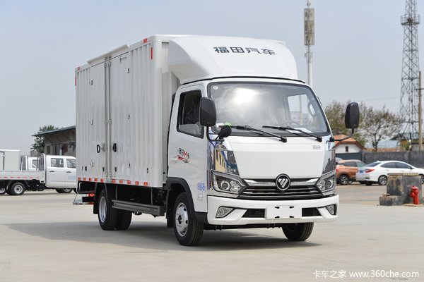 福田 奥铃M卡 1.5L 136马力 汽油 4.17米单排厢式小卡(国六)(BJ5031XXY4JV6-AB1)