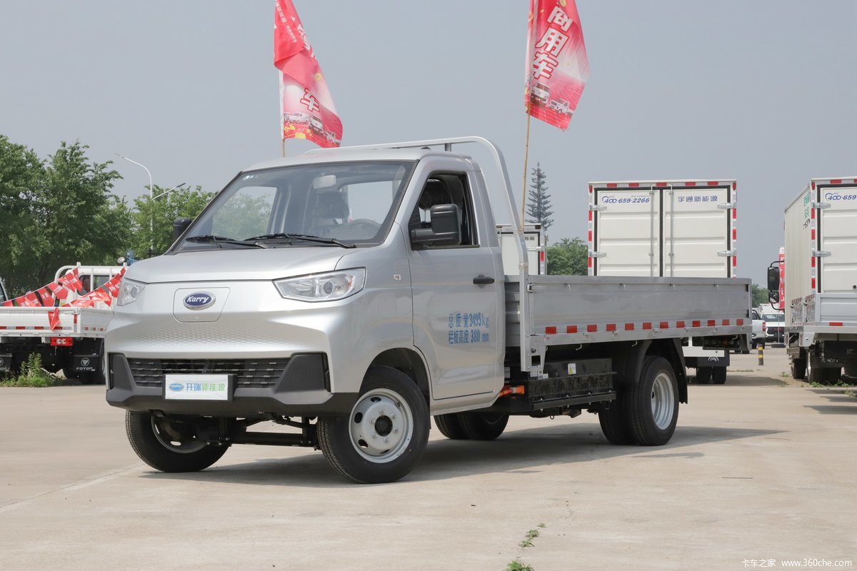【图】开瑞 小象X7 豪华型 3.5T 3.815米单排纯电动栏板微卡(SQR1030BEVH31)55.7kWh_实拍图片_1659054_卡车之家