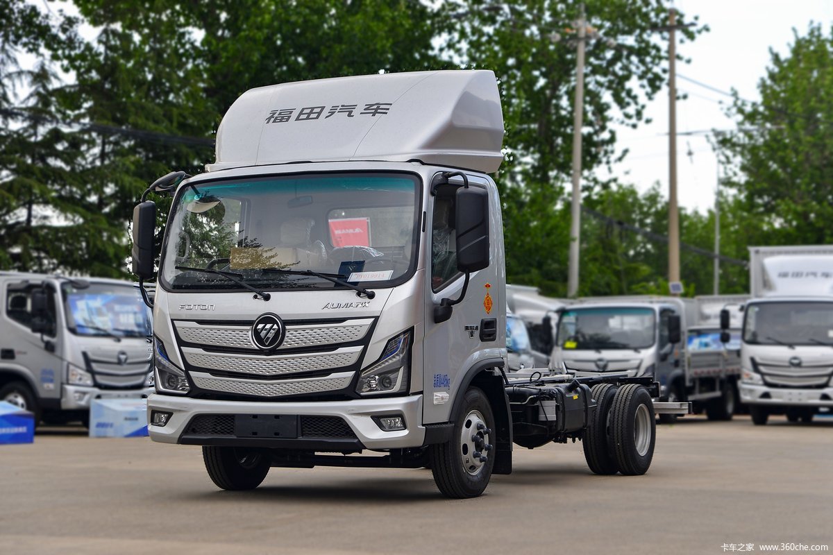 福田 欧马可S3 价值版 170马力 5.04米单排厢式载货车