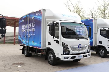 福田 智蓝 4.5T 4.14米单排纯电动厢式轻卡(BJ5045XXYEVK)100.27kWh