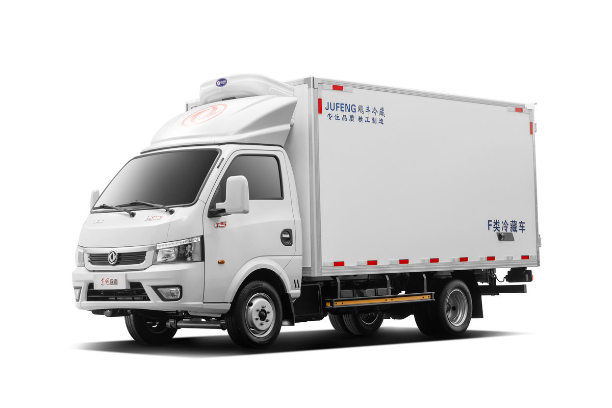 东风途逸 T5 1.6L 105马力 CNG 3.49米单排冷藏车(国六)