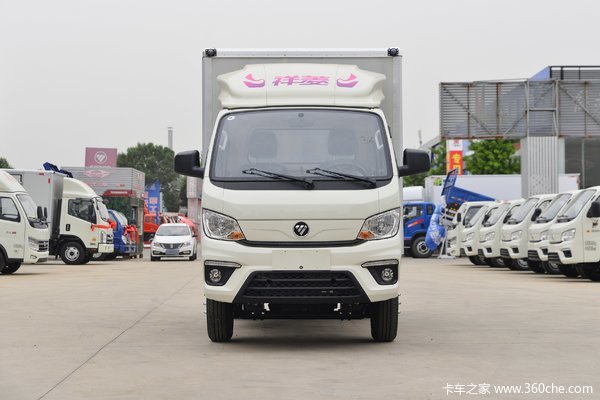 福田 祥菱M1 舒适型 1.6L 105马力 CNG 3.1米单排厢式微卡(BJ5031XXY5JC4-11)