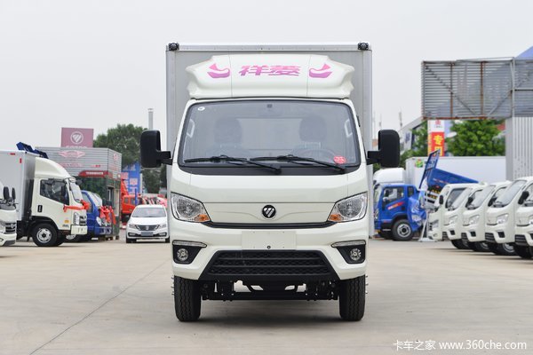 福田 祥菱M2 1.5L 143马力 CNG 3.7米单排厢式微卡(BJ5030XXY4JC7-43)