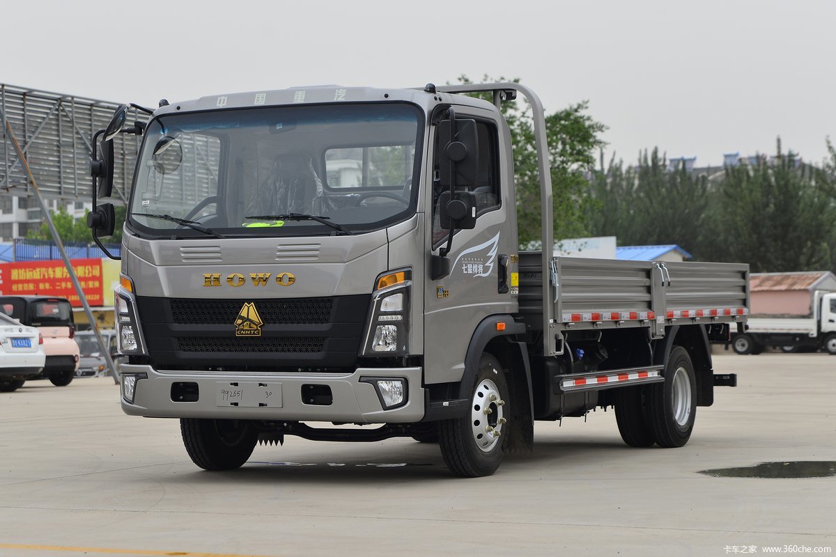 中国重汽HOWO 悍将 160马力 6.2米单排栏板载货车(星瑞6档)