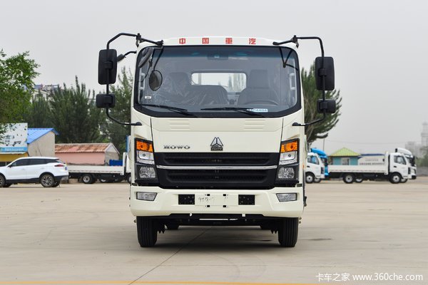 中国重汽HOWO 悍将M 160马力 3.85米排半厢式轻卡(万里扬8档)(ZZ5077XXYG3315F175)