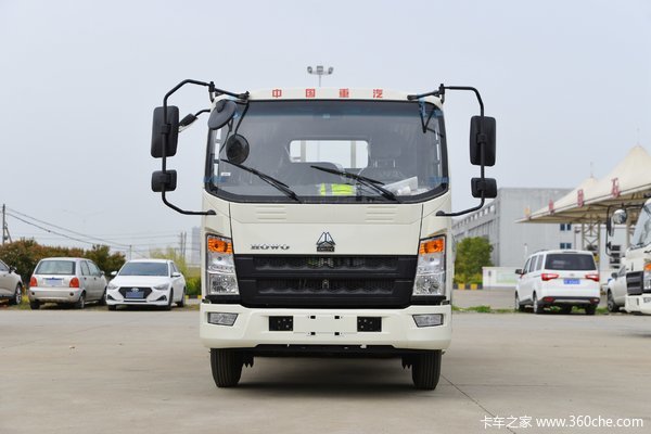 中国重汽HOWO 追梦 170马力 4.15米单排栏板轻卡(ZZ1047F3215F145)