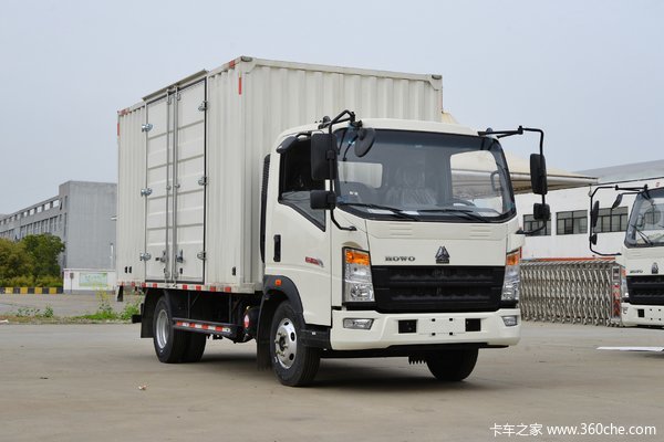 中国重汽HOWO 追梦 170马力 4.15米单排厢式轻卡(法士特8档)(ZZ5117XXYH3315F112)