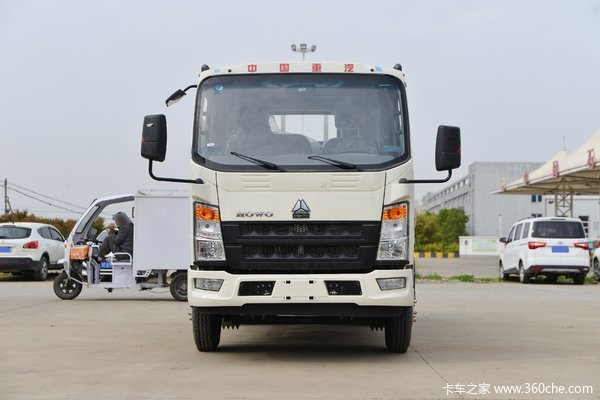 中国重汽HOWO 追梦 170马力 4.15米单排栏板轻卡(ZZ1047F3114F145)