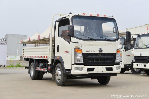 豪沃3.7米货箱优惠0.6万 重庆市追梦载货车火热促销中