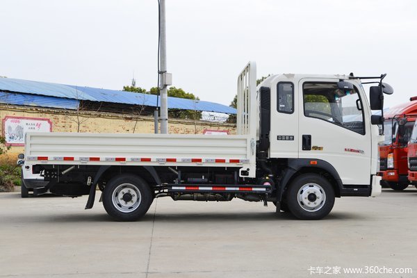 中国重汽HOWO 追梦 170马力 4.15米单排厢式轻卡(