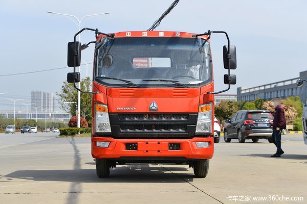 中国重汽HOWO 追梦 150马力 4.15米单排栏板轻卡(ZZ1047G3115F145)