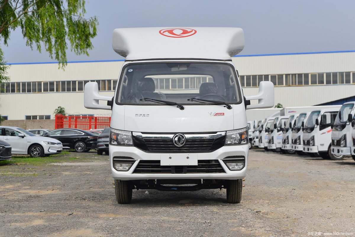 东风途逸 T6 2L 127马力 CNG 4.005米单排仓栅式小卡