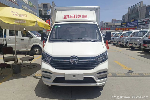 凯马 骏航V2 2023款 1.6L 105马力 CNG 3.7米单排厢式微卡(KMC5033XXYNG360D6)