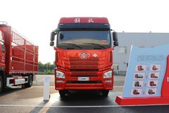 青岛解放 JH6重卡 460马力 CNG 8X4 9.4米仓栅式载货车(CA5310CCYP25K15L7T4NE6A80)