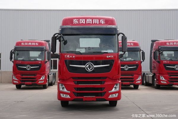 东风商用车 天龙旗舰kx 580马力 6x4 lng牵引车(dfh4250c18)询底价
