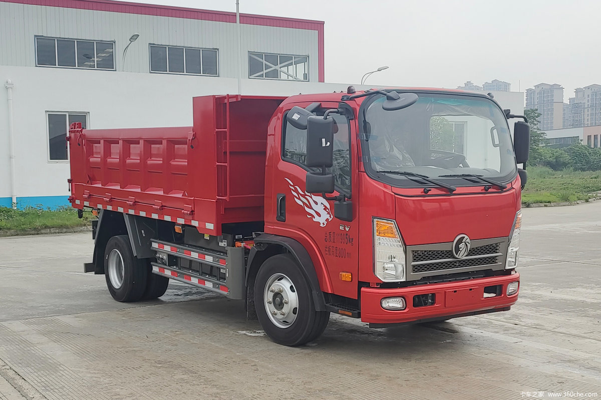 中国重汽成都商用车 V1 12T 4X2 3.8米纯电动自卸车