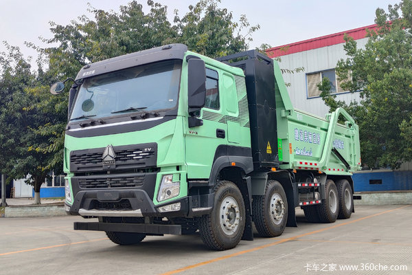 中国重汽成都商用车 V7-X 31T 8X4 5.6米换电式纯电动自卸车(ZZ3312V3267Z11SEV)282kWh