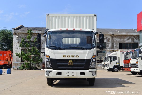 中国重汽HOWO 悍将 170马力 4.15米单排厢式轻卡(法士特8档)(ZZ5117XXYH3315F112)