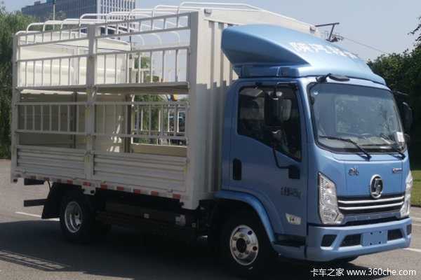 新车到店 潍柴德蓝K1油电混动载货车仅需16.98万元