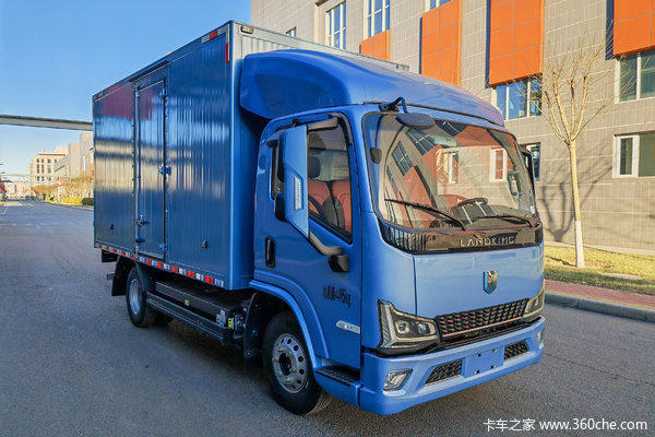 蓝擎轻卡 EH系 4.5T 4.18米单排纯电动仓栅式轻卡(YTQ5042CCYKEEV332)100kWh