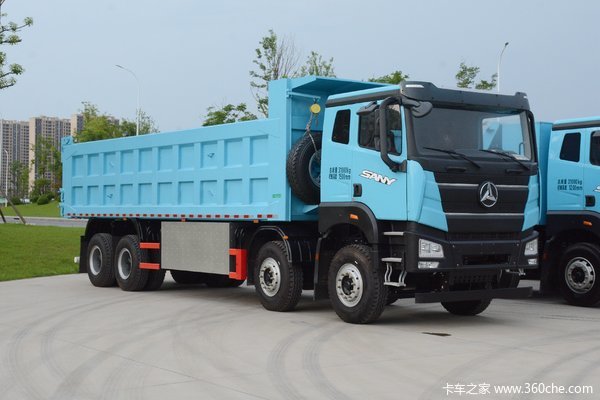 三一工程车辆 平原版 31T 8X4 8.2米纯电动自卸车(SYM3311ZZX8BEV)282kWh