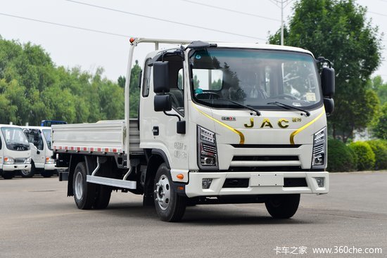 江淮 骏铃s6 金饭碗 145马力 3.85米排半栏板轻卡(国六)(4.