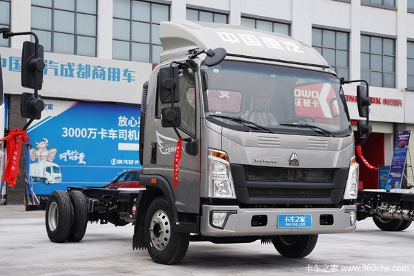中国重汽HOWO 悍将H 140马力 4.15米单排仓栅式轻卡(万里扬6档)(ZZ5047CCYC3215F145)