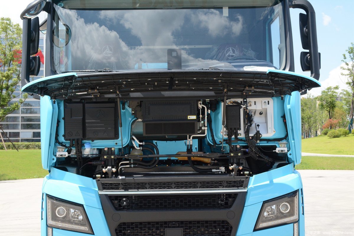 【图】三一重卡 EV-550 江山版 6X4 纯电动牵引车(SYM42503S1BEV1)_实拍图片_1711730_卡车之家
