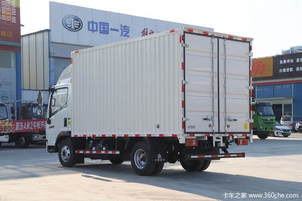 中国重汽HOWO 悍将 140马力 4.15米单排厢式轻卡(国六)(ZZ5047XXYG3214F144)