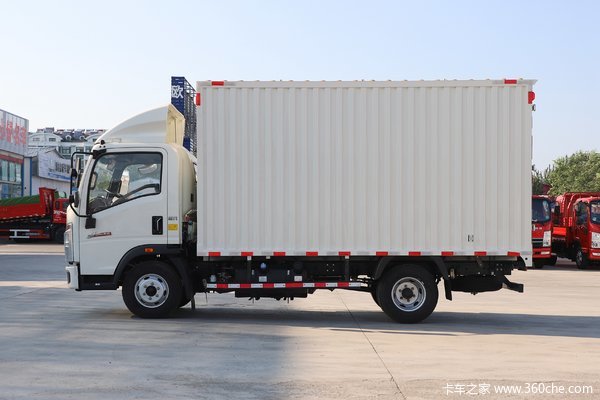 中国重汽HOWO 悍将 2019款 130马力 4.15米单排厢式轻卡(ZZ5047XXYF3315F144)