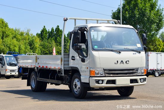 江淮 康铃h5 137马力 4.18米单排栏板轻卡(国六)(hfc1043p31k1c4ns)