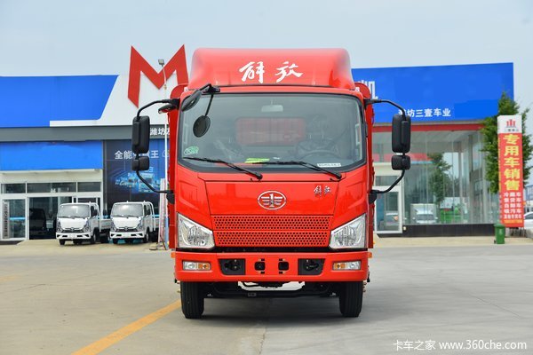 渭南市 解放 J6F 130马力 4.16米单排仓栅式轻卡