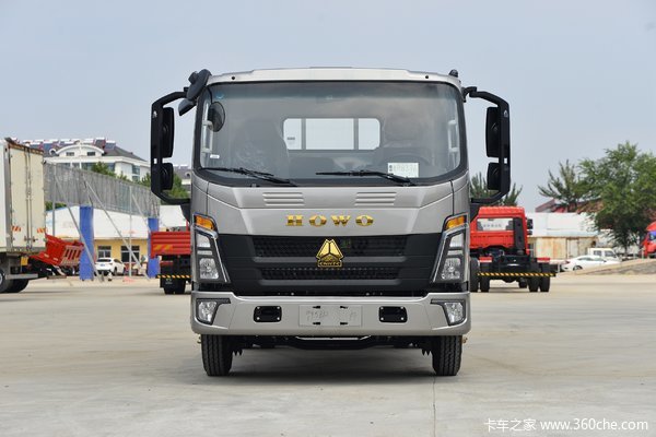 中国重汽HOWO 悍将 150马力 4.15米单排栏板轻卡(万里扬6档)(ZZ1117H3315F112)