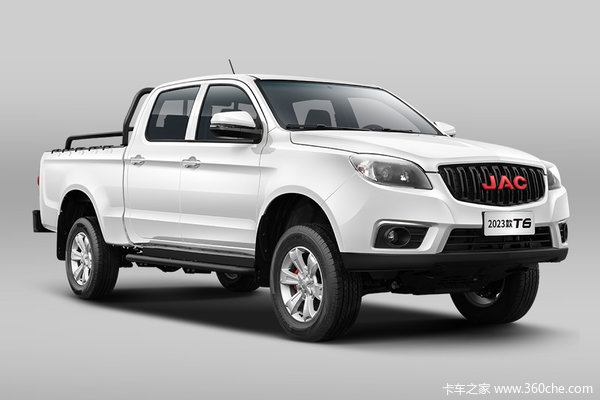 江淮T6 2023款 工程版豪华型 2.0T柴油 150马力 四驱 长轴双排皮卡(国六)