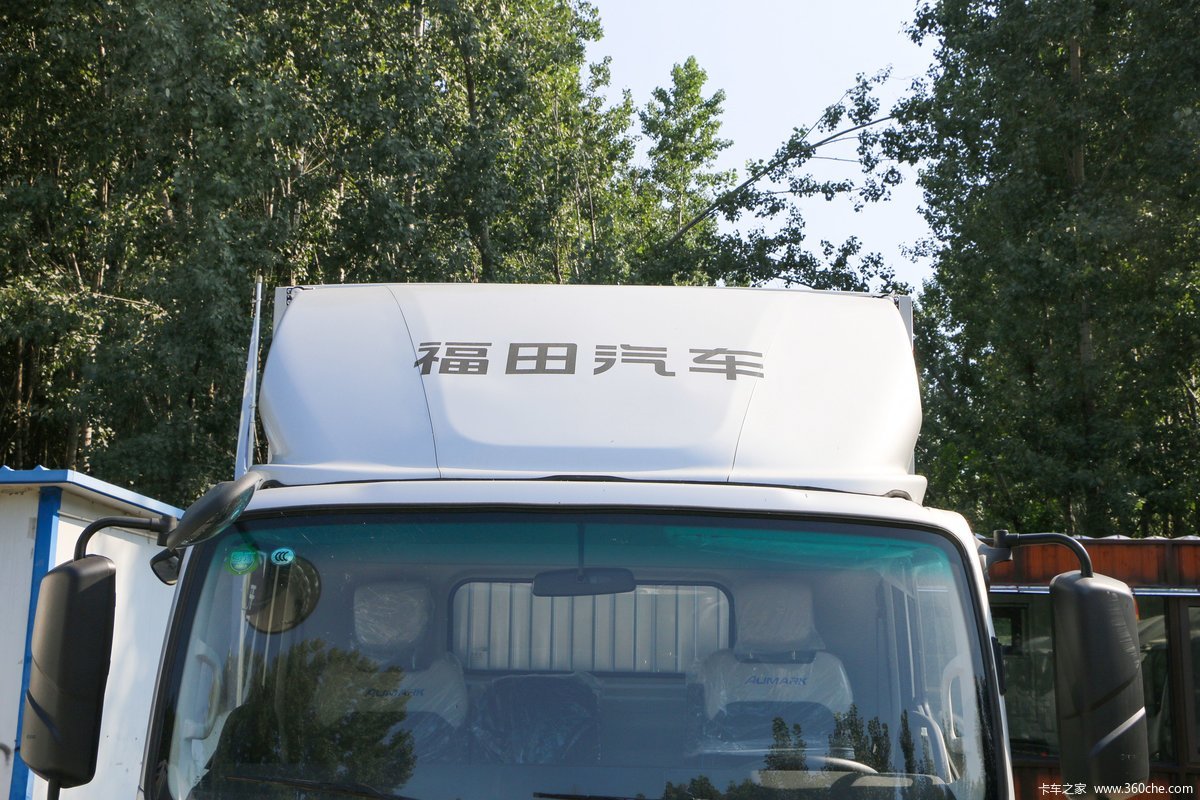 福田 欧马可S1系 智盈版 160马力 4.14米单排厢式轻卡(国六)(BJ5048XXY-FM9)外观                                                