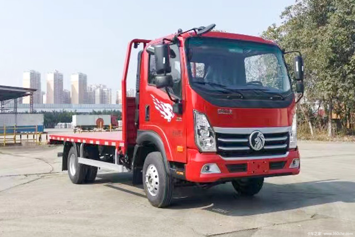 中国重汽成都商用车 V3 137马力 4X2 平板运输车