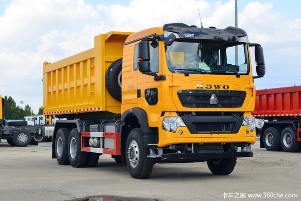 中国重汽HOWO TX 400马力 6X4 6.3米自卸车(ZZ3257V434GF1)