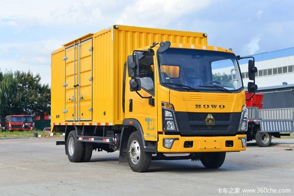 中国重汽HOWO 悍将H 140马力 4.15米单排厢式轻卡(ZZ5047XXYG3315F144)