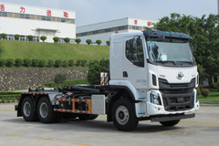 东风柳汽 乘龙H5 270马力 6X4 车厢可卸式垃圾车(福龙马牌)(FLM5250ZXXDL6)